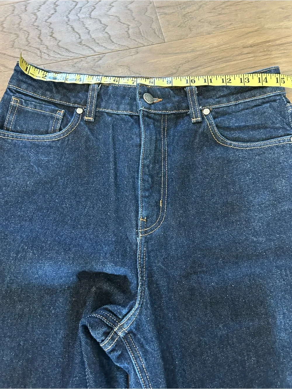 PoolHouse New York Blue Straight Wide-Leg Jeans Men’s Size 32 Short